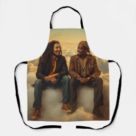 Retro Hip-Hop Legends Tribute Apron Schürze