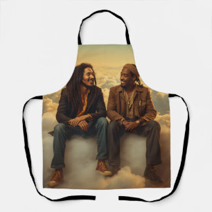 Retro Hip-Hop Legends Tribute Apron Schürze