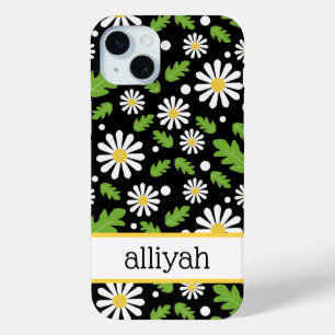 Retro-Hippie-Blumen-Daisy-Muster Case-Mate iPhone Hülle