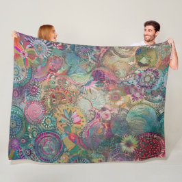 Retro Hippie: Fantasy Blanket Fleecedecke