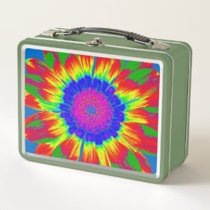 RETRO HIPPIE GEFÄRBTE KRAWATTE LUNCHBOX