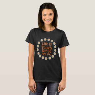 Retro-Hippie-Positiv-Zitat T-Shirt