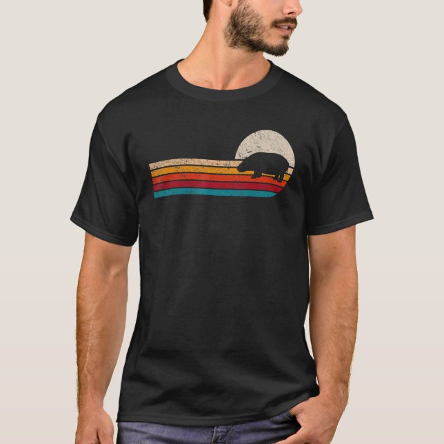 Retro-Hippie T-Shirt (Vorderseite)