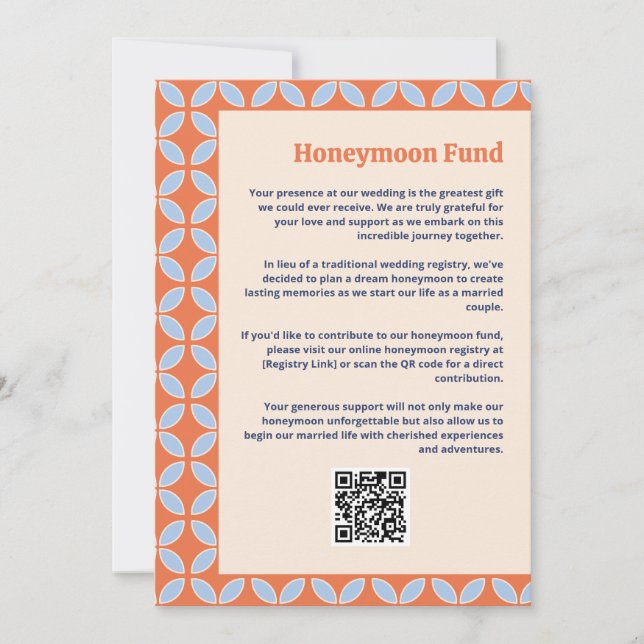 Retro-Hochzeit Mitte des Jahrhunderts Einladung (Vorderseite)