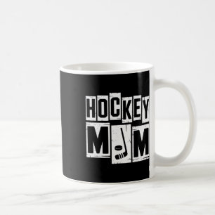 Retro-Hockey-Mama Frauen Hockey-Fan Mutti Mama Mut Kaffeetasse
