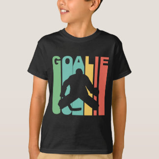 Retro Hockey-Tormann T-Shirt