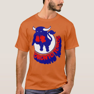 Retro Hockey Toronto Toros Hockey Team WHA Seventi T-Shirt