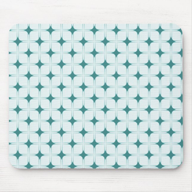 Retro-Hofmousepad, Aquamarin Mousepad (Vorne)