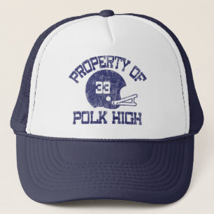 Retro hoher Hut Polks Truckerkappe