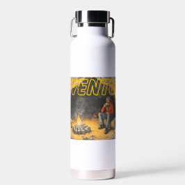 Retro-Höhlen-Camping-Abenteuer-Kompass-Reisebecher Trinkflasche