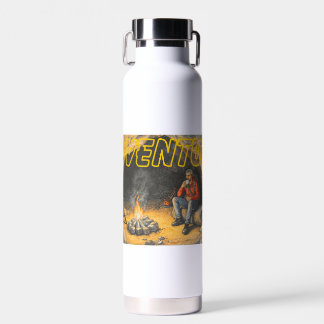 Retro-Höhlen-Camping-Abenteuer-Kompass-Reisebecher Trinkflasche