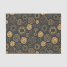 Retro Holiday Gold Burst Sparkler Weihnachten Seidenpapier