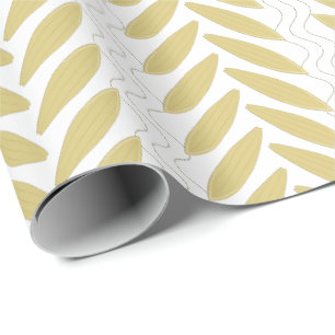 Retro-Holz-Surfboards Cool Geschenkpapier