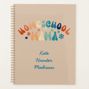 Retro Homeschool Maman Maman Maman Personnalisée