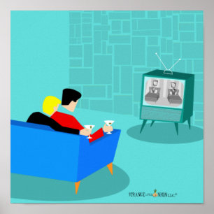 Retro-Homosexuelles-Paar-Poster, Wertplakatpapier Poster
