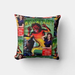 Retro-Horror-Comic-Book-Dekorative-Wurfkissen Kissen