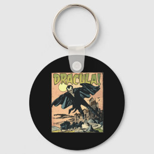 Retro Horror Movie Monster Vampire Vintag Hallowag Schlüsselanhänger