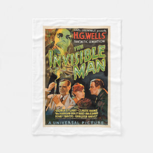 Retro Horror Movie S Monsters Halloween Fleecedecke