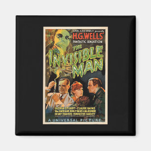 Retro Horror Movie S Monsters Halloween Magnet