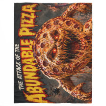 Retro-Horrorfilm-Fleece-Decke
