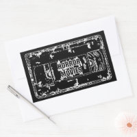 Retro-Horrorfilme VHS-Kassetten-Design