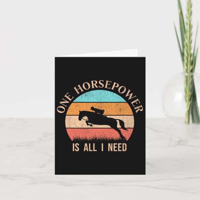 Retro Horseback Ristorante La Lanchetta Karte (Vorderseite)