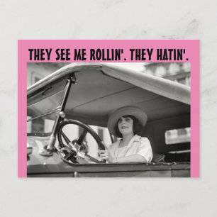 RETRO HOUSEWIFE FUNNY "ILS ONT" Cartes postales