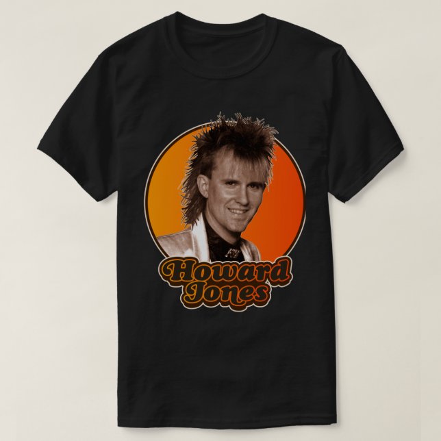 Retro Howard Jones Hommage T-shirt classique (Design devant)