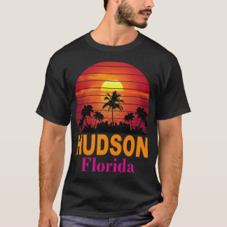 Retro Hudson Beach Florida Strand Shirts
