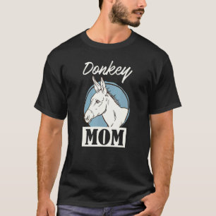 Retro-Huhn-T-Shirt für Esel-Mama T-Shirt