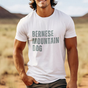 Retro Hund Liebhaber Geschenk Bernese Mountain Hun T-Shirt