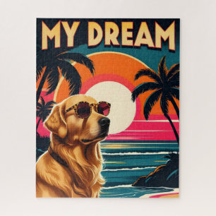 Retro-Hundesonnenbrille Vintage-Sonnenuntergang St