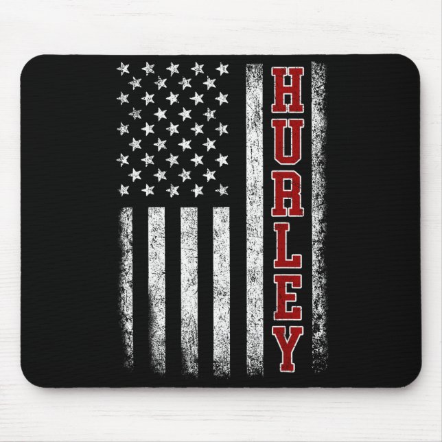 Retro Hurley Home State Cool 70s 80s Style Sunset  Mousepad (Vorne)