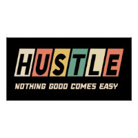Retro Hustle Nichts Gutes kommt einfach