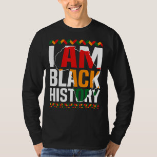 Retro I Bin Black History Montag Afroamerikaner T-Shirt