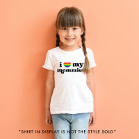 Retro I Liebe Meine Momme Quee Mamas Regenbogen