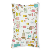 Retro Ice Creme Summer Party Pet Bett