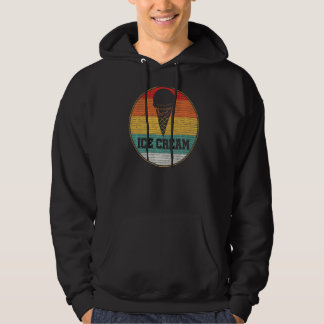 Retro Ice Creme Sweet Gelato Sommerfrische Hoodie