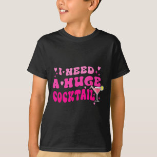 Retro Ich brauche einen riesigen Schwanz Lustiges T-Shirt