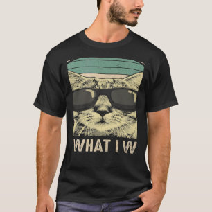 Retro ich mache was ich will Katze Katze T-Shirt