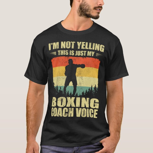 Retro Ich schreibe nicht, das ist nur mein Boxspie T-Shirt (Vorderseite)