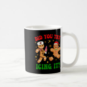 Retro Icu Nurse Weihnachts-Lebkuchen Haben Sie ver Kaffeetasse