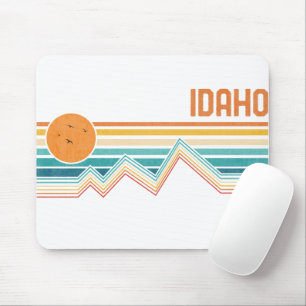 Retro Idaho Boise Nampa Souvenir Vintagen Außenber Mousepad