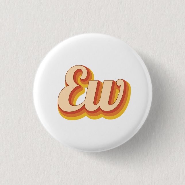 Retro-Igitt Button (Vorderseite)