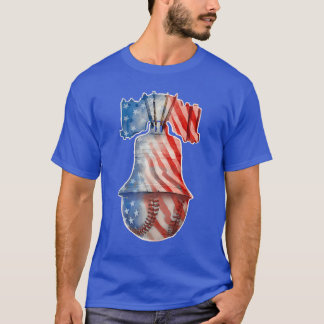 Retro im Oktober Wir tragen rote Baseballkleidung T-Shirt