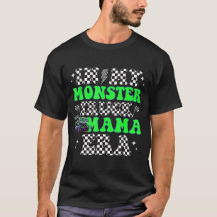 Retro In Meiner Monster Truck Mama Ära Monster Tru T-Shirt