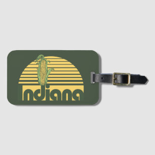 Retro Indiana Gepäckanhänger