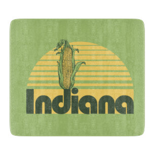 Retro Indiana Schneidebrett