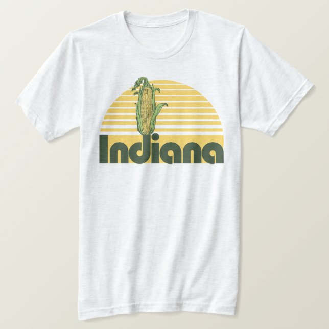 Retro Indiana T-Shirt (Design vorne)