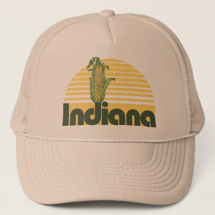 Retro Indiana Truckerkappe